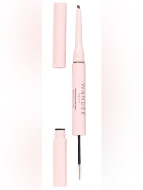 Wander Beauty Upgraded Brows Pencil & Gel Duo MEDIUM BROWN New